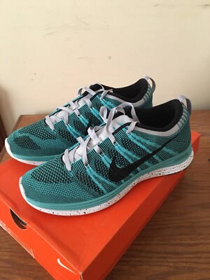 Nike Flyknit One+ Sport Turquoise 554887 301 Size New