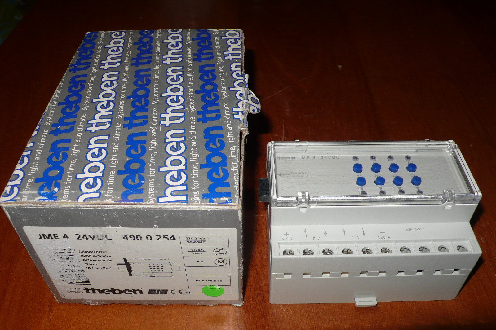 Module d'extension stores THEBEN JME 4 4900254 motorisation 4 canaux 24VDC