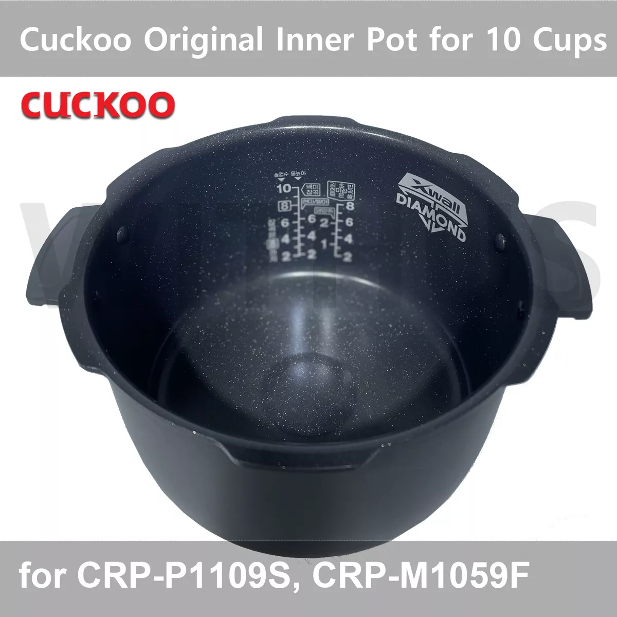 CUCKOO Inner Pot for CRP-P1109S / CRP-M1059F / P1009S Rice Cooker for 10  Cups