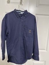 CHAPS RALPH lauren Blue Dress Shirt