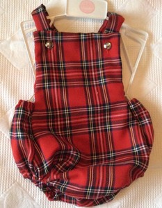 tartan romper