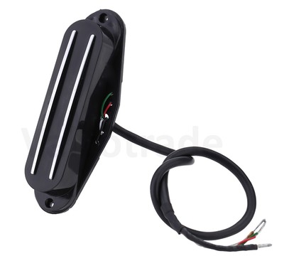 Hot Twin Blade Gitarren-Pickup ersetzt Single Coil mit Humbucker Schienen Stil Pup