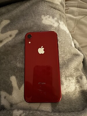 Apple iPhone XR Red 64GB Apple iPhone XR, 64GB, (PRODUCT)RED (Renewed)