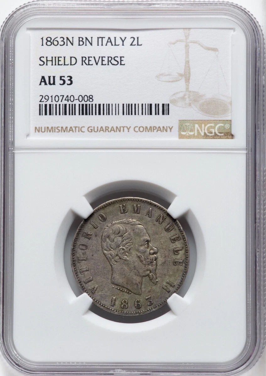 NGC 1863 Year Italian Coins (1861-Now) for sale | eBay