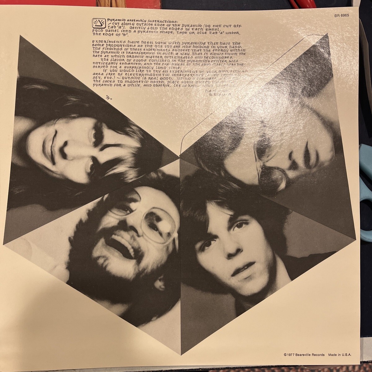 Utopia - Ra, 1977 LP Orig. Inner & Insert, Todd Rundgren