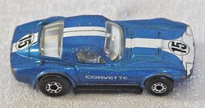 corvette matchbox car