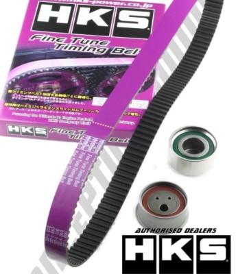 Mitsubishi Evo II 2 4G63T HKS Fein Stimmung Zahnriemen Set -gmb Spannrolle &