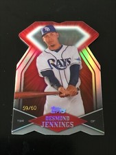 2011 Topps Diamond Anniversary Die Cut Desmond Jennings #DDC-104 Black 59/60