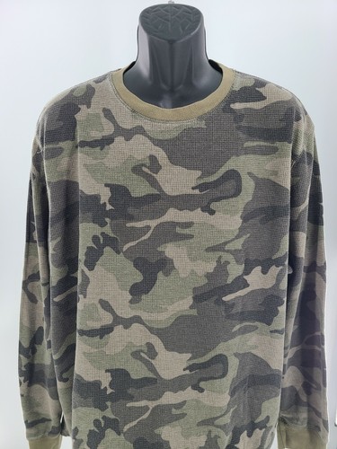 FADED GLORY MENS THERMAL CAMOUFLAGE 