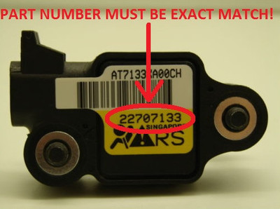 DELPHI 22707133 GM OEM SIDE SENSOR 1995-2005 CAVALIER SUNFIRE ***NIB***