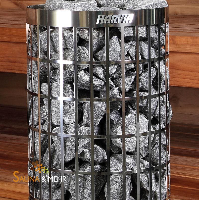 HARVIA Cilindro Saunaofen PC70E - 6,8 kW Stahl + Harvia Steuerung