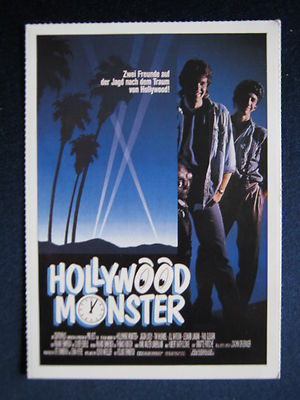 Filmplakatkarte cinema  Hollywood Monster   Jason Lively, Tim McDaniel