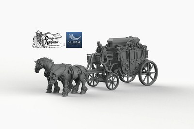 Vampire Dark Carriage - Suttungr Miniatures Monster D&D DnD