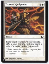 Trostani's Judgment C The List Reprints 28/274 NM