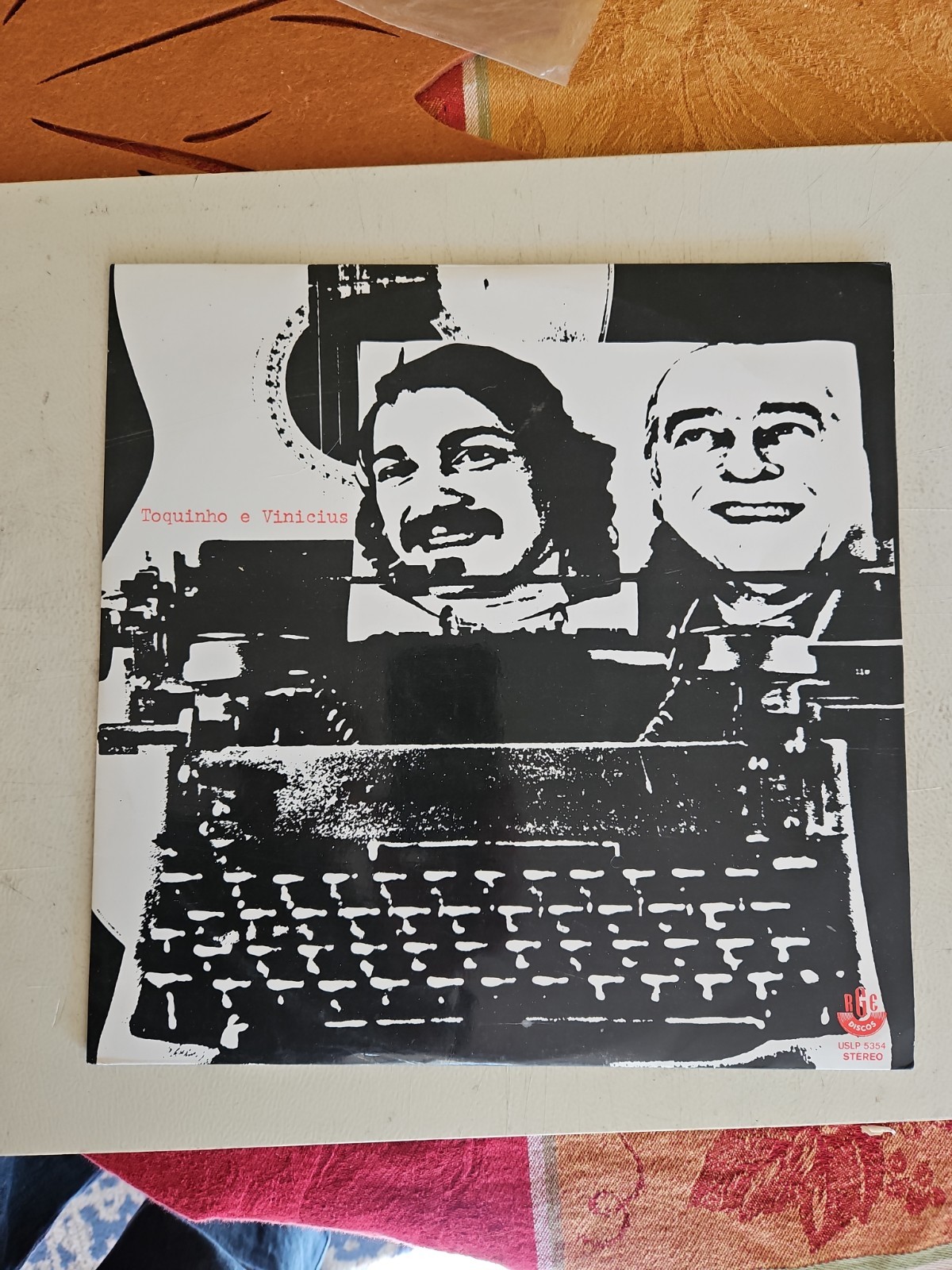 Toquinho E Vinicius [1971] Vinyl LP Samba Bossa Nova MPB Brazil . USLP 5354.