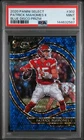 2020 PANINI SELECT BLUE DISCO PRIZM #302 PATRICK MAHOMES II 22/25 PSA 9