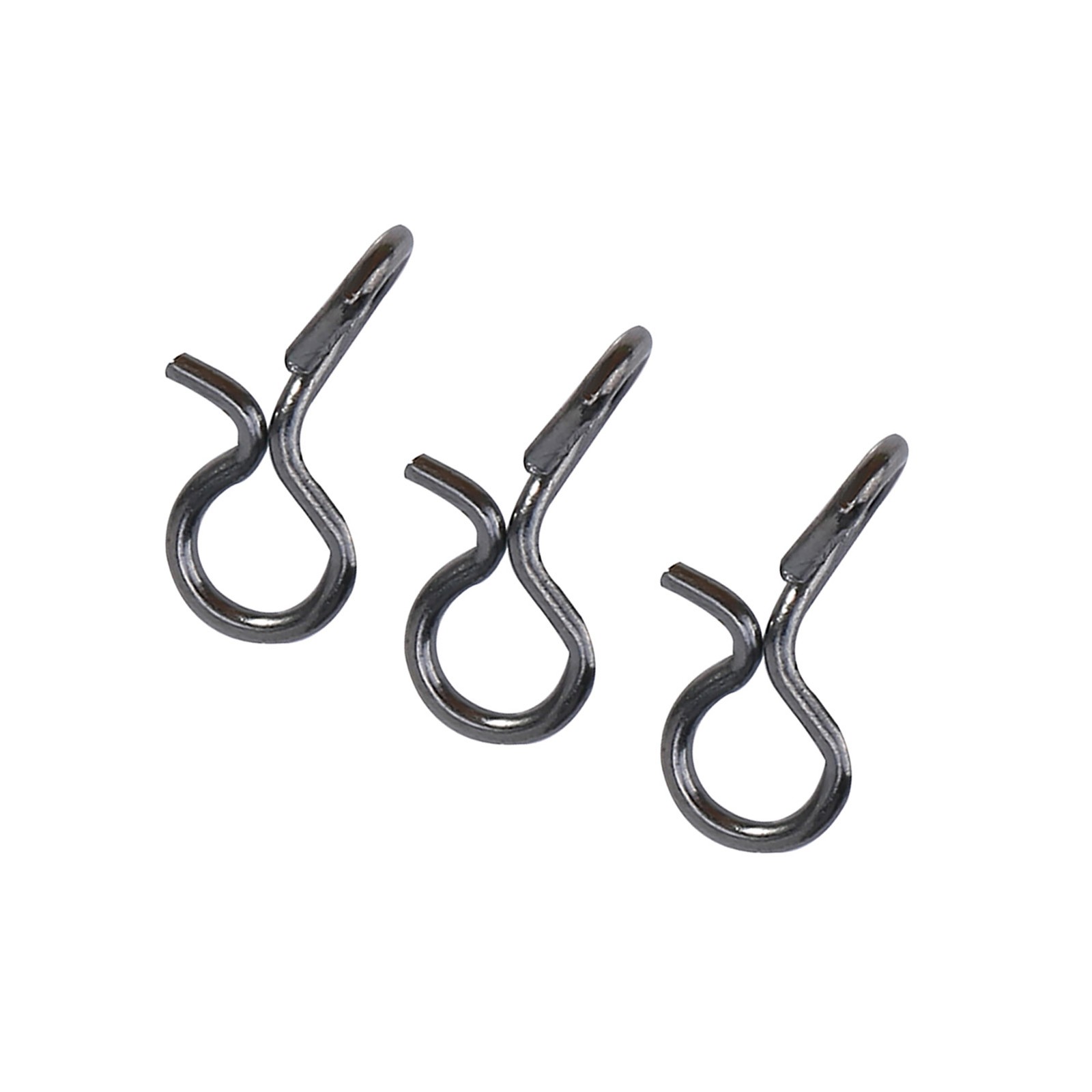 (S) 50pcs Lure Snap Stainless Steel Fly Hook Lure Snap Convenient AJ