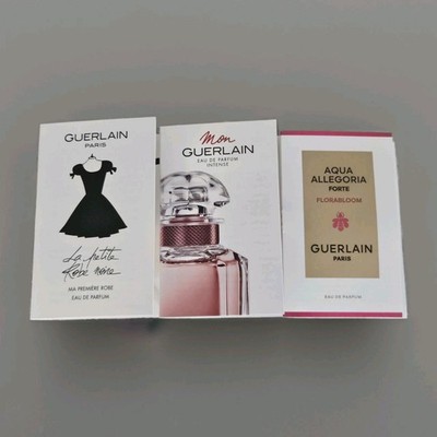 3 Proben Guerlain mon La Petite Robe Noire Aqua Allegoria Forte Florabloom 3x1ml