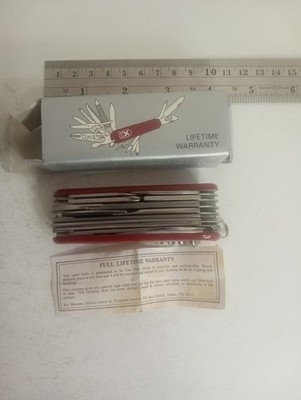 ROYAL CREST 27 Function SKA13 Pocket Knife, Stainless Steel