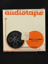 Vintage Audiotape Reel-to-Reel 900ft Magnetic l Mylar Sealed NOS Audio Devices