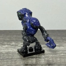Mega Halo Delta Series Imperial Grunt Purple Figure Weapon Stand