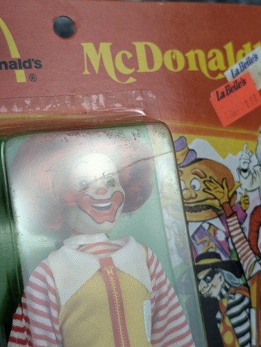 Remco McDonald's McDonaldland Figures Full Set of 7 Characters 1976 New on Card - Picture 4 of 24