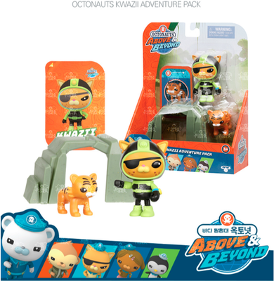Octonauts Above & Beyond Mega Adventure 5-Pack Figures Set Kwazii