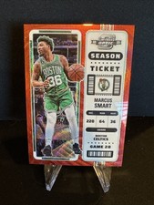 2022-23 Contenders Optic Basketball-Marcus Smart #1-Red Wave Prizm