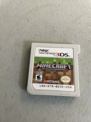 Minecraft For 3DS Loose. Great Condition