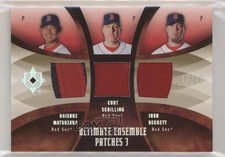 2007 Ultimate Collection 12/15 Daisuke Matsuzaka Curt Schilling Patch 0x0