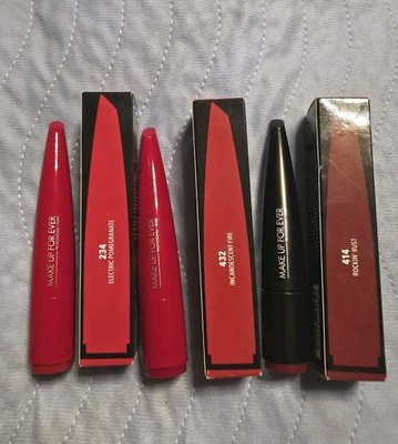  3 Makeup forever lipstick. New