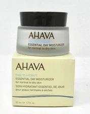 AHAVA Time To Hydrate Essential Day Moisturizer for Normal to Dry Skin 1.7 fl oz
