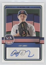 2023 Panini USA Baseball Stars & Stripes Coy James #15U-CJ Auto 0m72