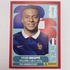 New 2026 Panini FIFA World Cup Kylian Mbappe Red Sticker #FRA20 Color Match