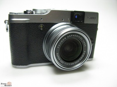 Fuji Fujifilm X20 Digitalkamera professional Objektiv Fujinon EBC 2,0-2,8 4xZoom