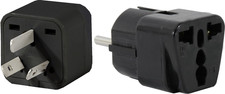 US to Argentina Travel Adapter Plug for Usa/Universal to South America Type I 