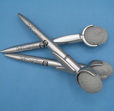 QR8 Cognition Business Drug Rep Lot 3 Pens Squishy Brain Stress Spin Fidget Toy