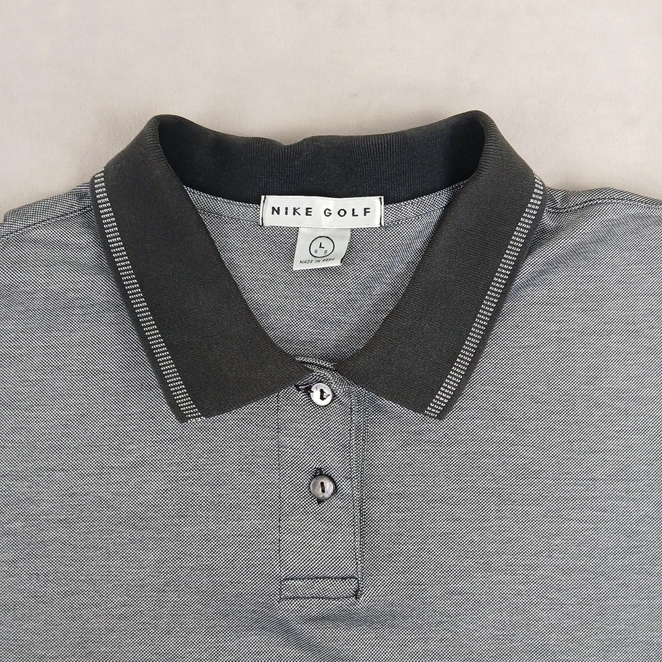 De Colección Nike Golf Mujer Grande Polo Tejido Años 90 21x26 Etiqueta Blanca Perú Algodón Foto 4 de 4
