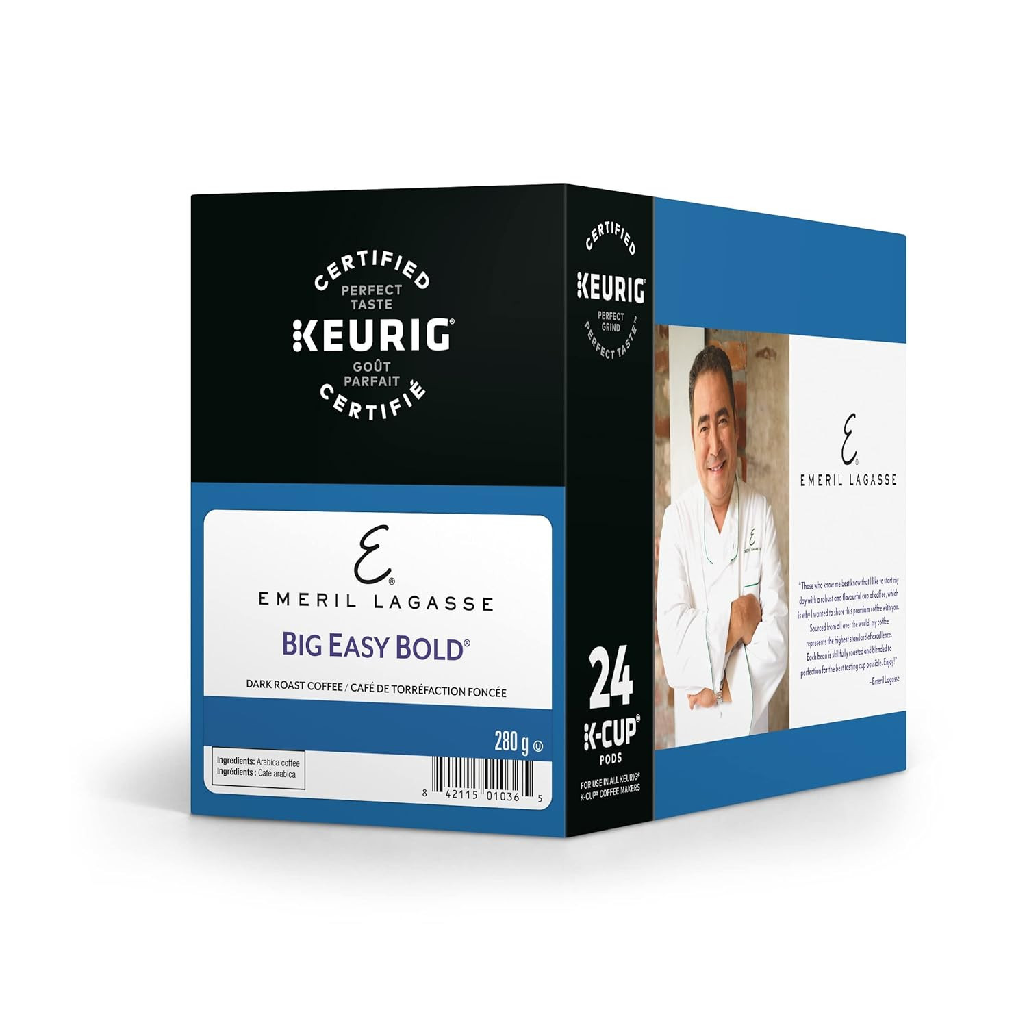 Emeril'S Big Easy Bold Coffee Keurig Single-Serve K-Cup Pods, Dark Roast Coffee
