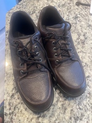 Dunham Waterproof Leather Lace Up Brown Men's Casual Sneakers