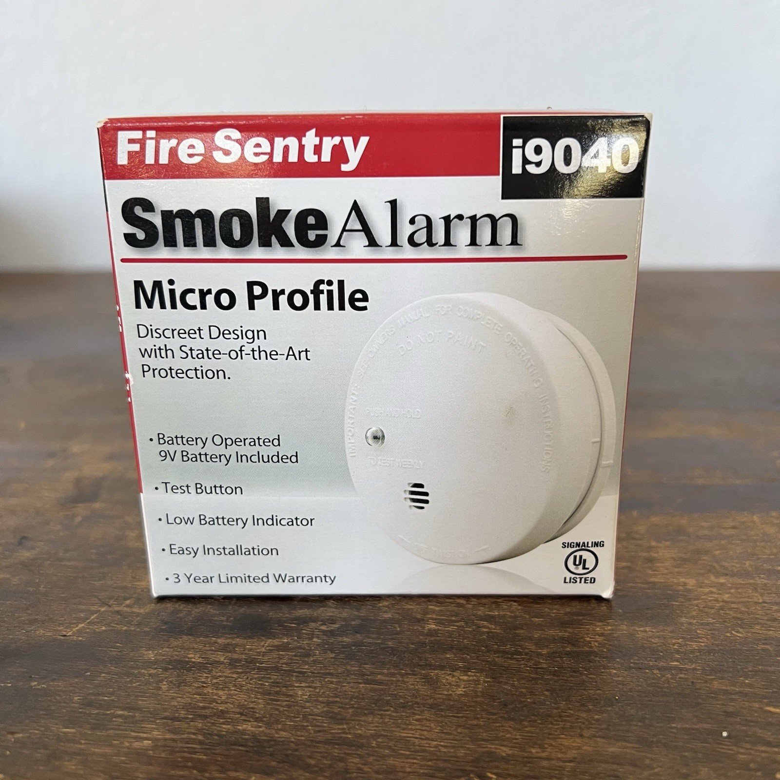 Fire Sentry Smoke Alarm Micro Profile Discreet Design State Art i9040 ...
