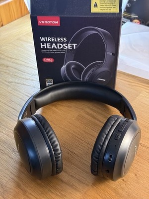 VANOTOM WIRELESS HEADSET Headphones Bluetooth Headphones with Microphone
