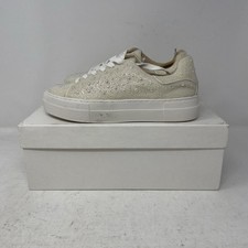 Betsey Johnson Pearl Sidny Embellished Sneaker Tennis Shoe Women s Size 6M