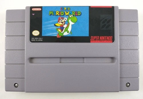 Super Mario World Super Nintendo Cartridge Only - Great Condition!