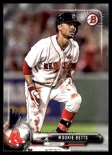 Mookie Betts 2017 Topps Bowman #TH-MB Boston Red Sox FREE SHIPPING AutographDen