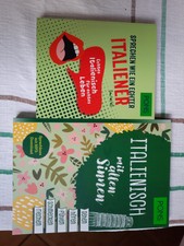 Sprachen lernen Italienisch, 2 neue Bücher d...