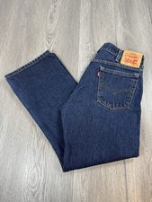 Levi's Jeans Men  s Size 34x30 517 Boot Cut Dark Wash Blue 100 Cotton