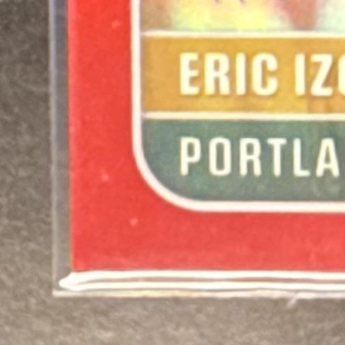 2026 TOPPS CHROME MLS ERIC IZOITA #CA-EI AUTO RED REFRACTOR 4/5 RC TIMBERS view 4