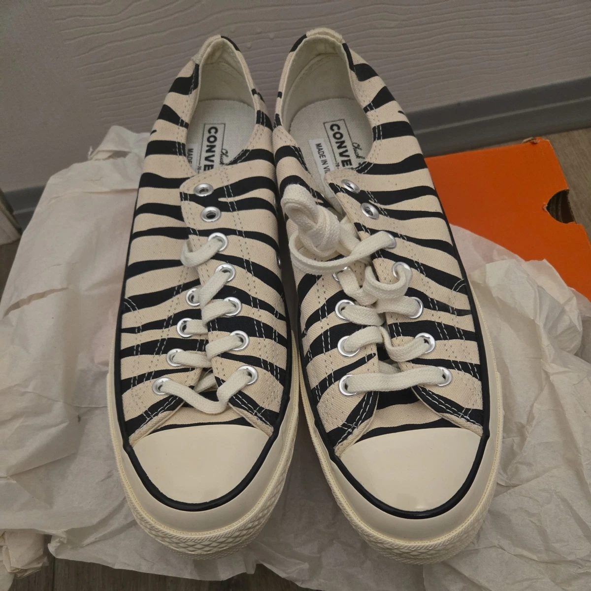 Converse Chuck 70 Low Archival Zebra Print for Sale | Authenticity