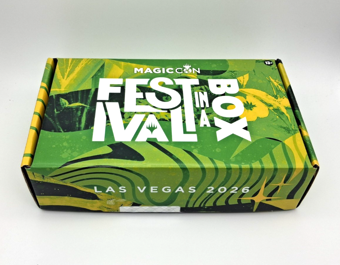 MTG MagicCon Vegas 2026 Festival in a Box (Outer Box Only) - EMPTY